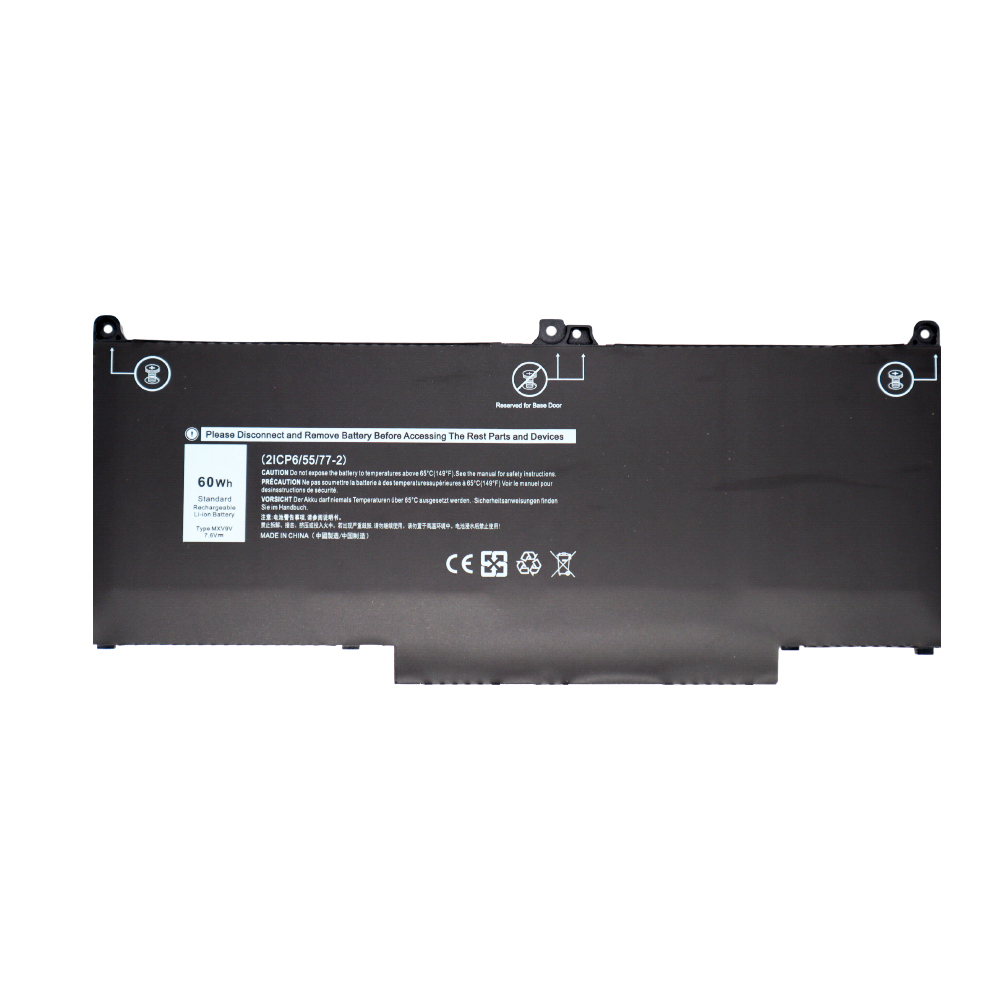 7.6V 60Wh MXV9V Laptop Battery