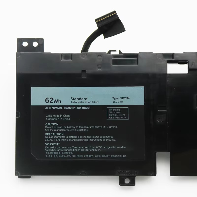 N1WM4 2P9KD 2VMGK 3V8O6 62N2T Original Laptop Battery for Dell Alienware 13 R1 R2 ALW13ED-1508 