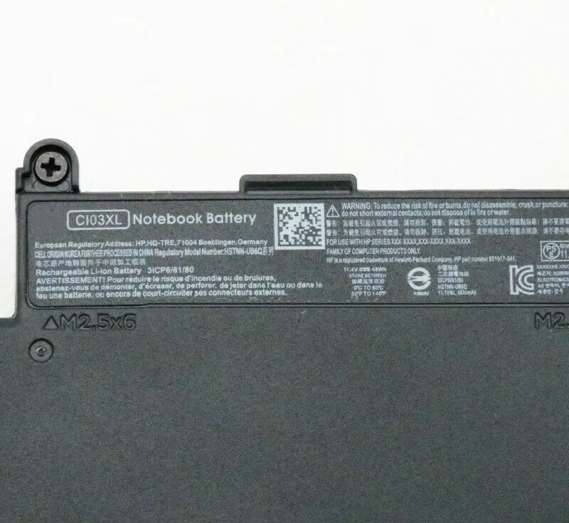 CI03XL HSTNN-DB7N HSTNN-LB6T HSTNN-PB6K HSTNN-UB6Q Original Laptop Battery for HP ProBook 650 G2 645 G2 655 G3 640 G2 