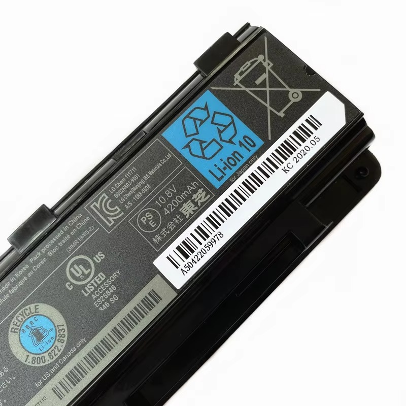 PA5024U-1BRS PA5109U-1BRS PA5027U-1BRS Original Laptop Battery for Toshiba Satellite L840 C855 C850 M805