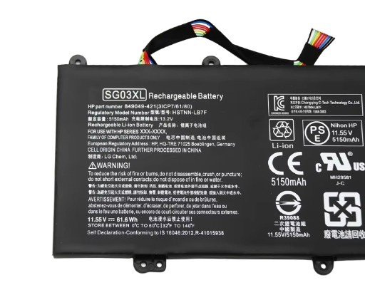SG03XL TPN-I126 849315-856 HSTNN-LB7E HSTNN-LB7F Original Laptop Battery for HP ENVY Notebook 17t M7U