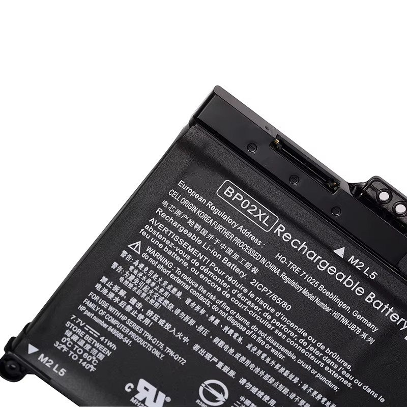BP02XL HSTNN-LB7H HSTNN-UB7B TPN-Q172 original genuine laptop battery for HP Pavilion 15-AU098TX