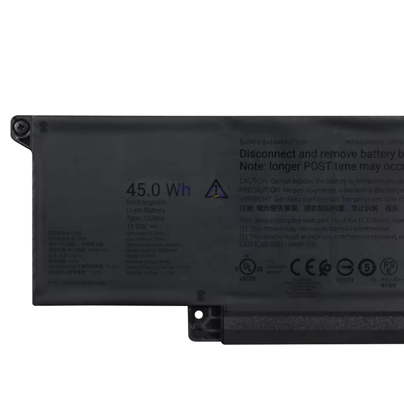 CGR6V X95KV 2CVPR Laptop Battery for DELL Chromebook 11 CC11260 Pro 13 14 16 Plus PB16250