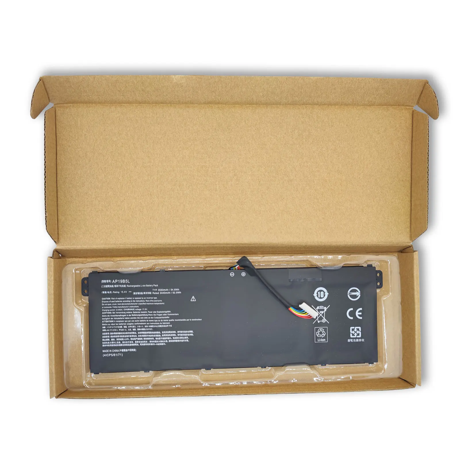 15.4V 54.6Wh AP19B5L Laptop Battery