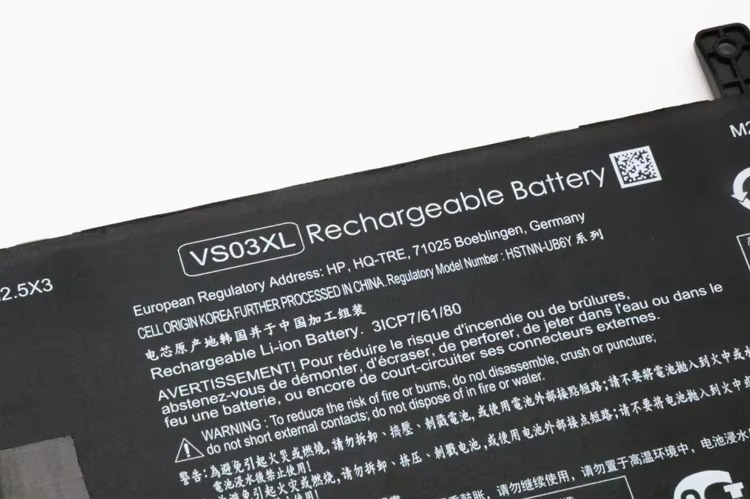 VS03XL TPN-I125 HSTNN-UB6Y 849313-856 Original Laptop Battery for HP ENVY Notebook 15 Pavilion Notebook 15 