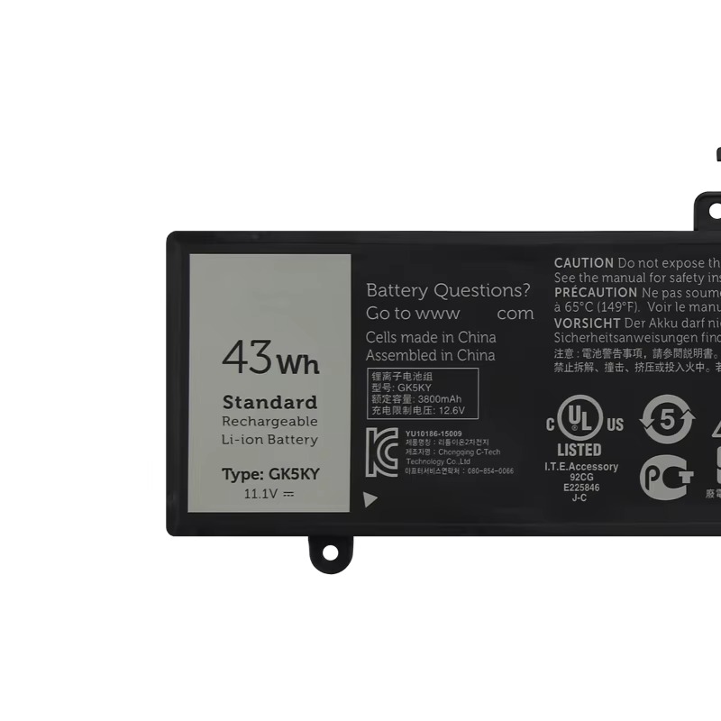 GK5KY 4K8YH 92NCT RHN1C Original Laptop Battery for Dell Inspiron-15-7568 Inspiron 11 3000 13 7000 Series