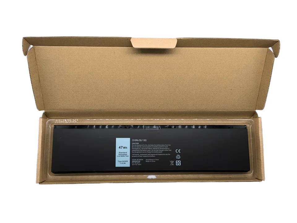 7.6V 47Wh 34GKR Laptop Battery
