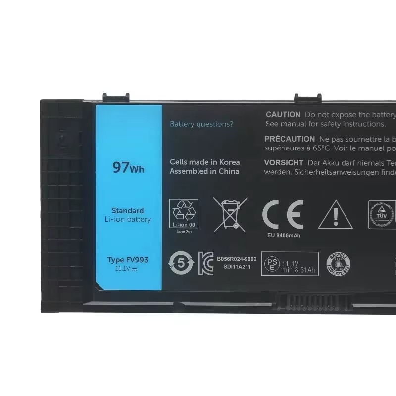 FV993 FVWT4 FYTVN GP45C GXMW9 H1MNH Original Laptop Battery for Dell Precision M6700 M6800 M4800 M4600 M4700 M6600