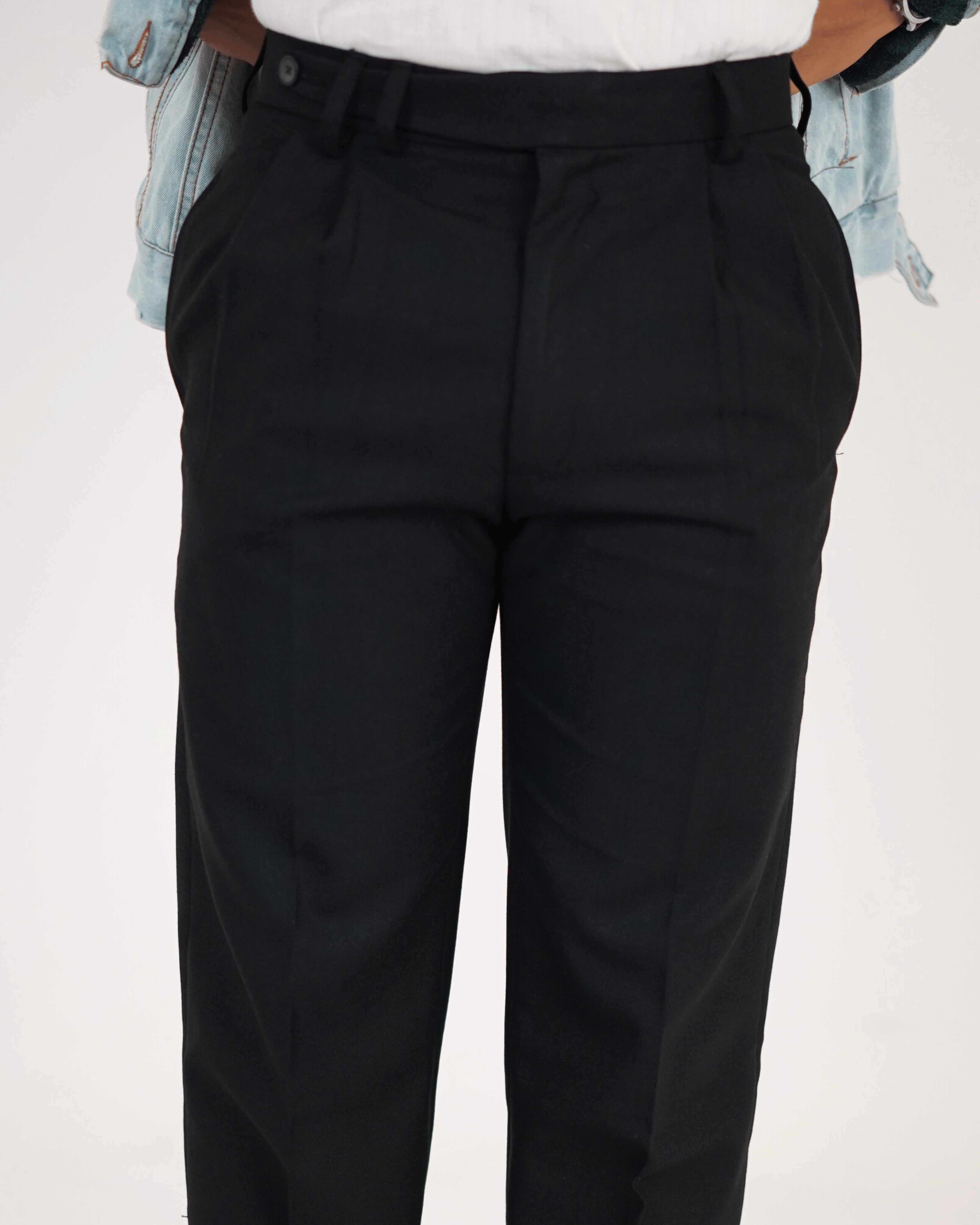 Men's Formal Black Trousers