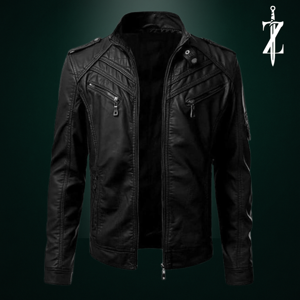 Classic Black Leather Jacket