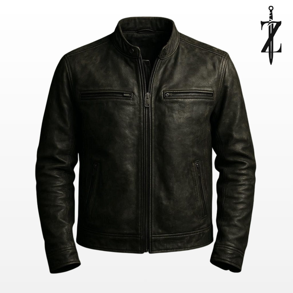Classic Black Leather Jacket
