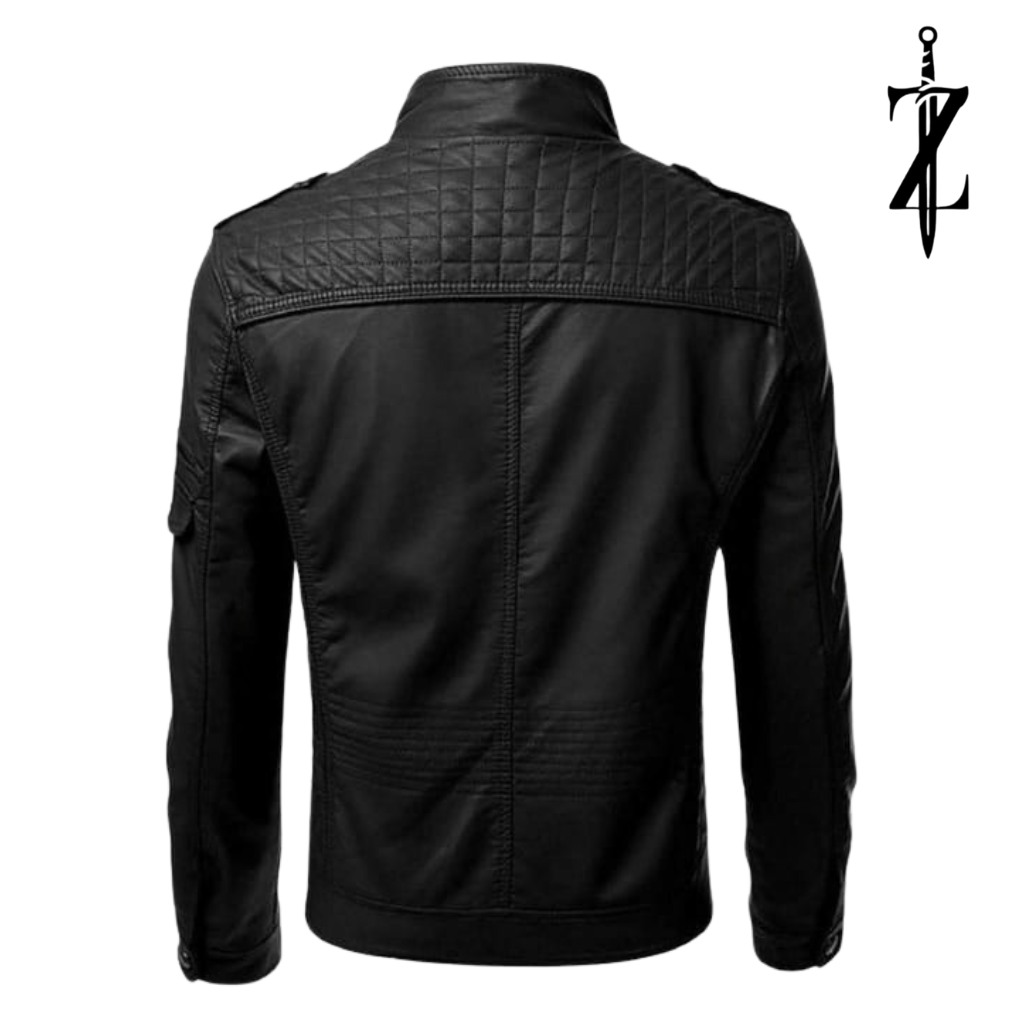 Classic Black Leather Jacket