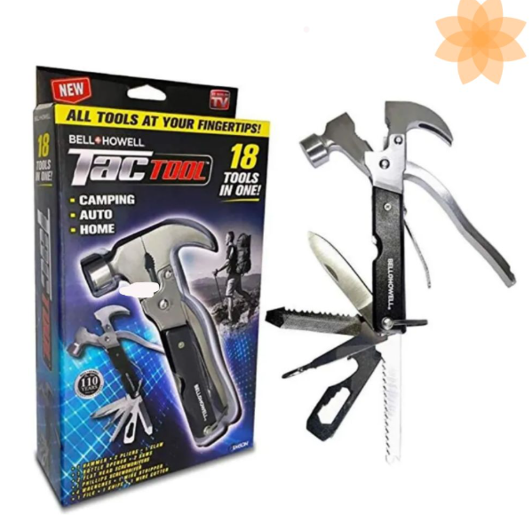 Martillo Tactico Multifuncional Camping