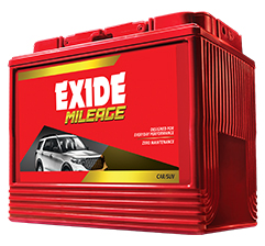 Exide Mileage - For Passenger Vehicles