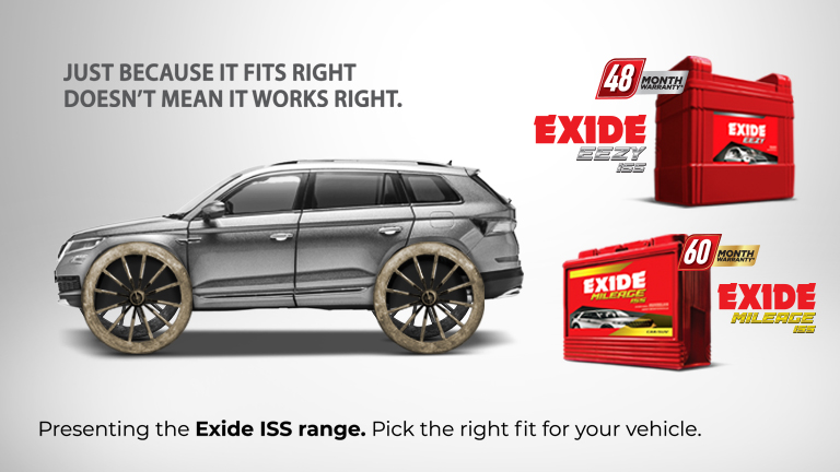 Exide Mileage - For Passenger Vehicles