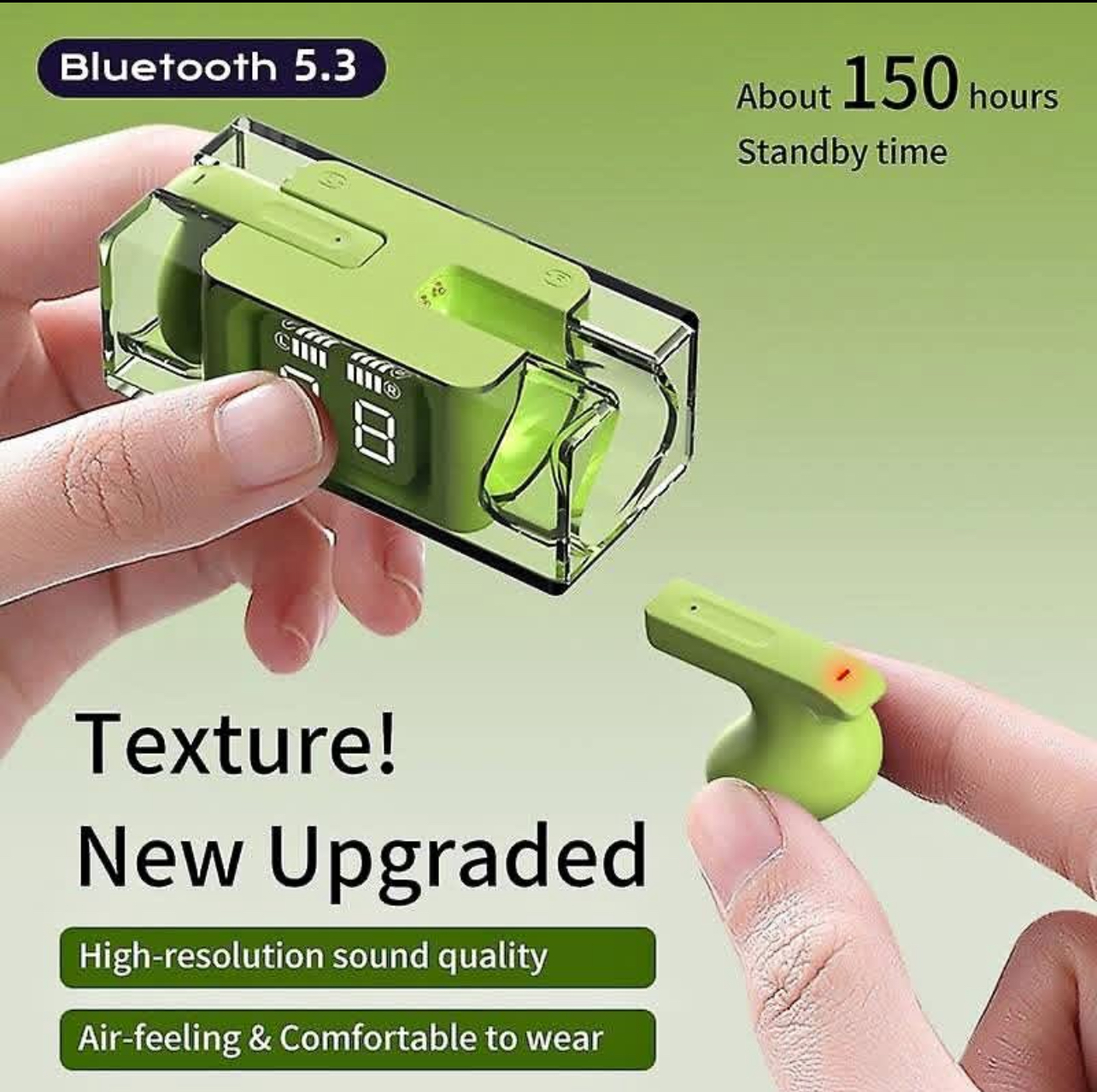 Wireless Bluetooth 5.3 Earbuds