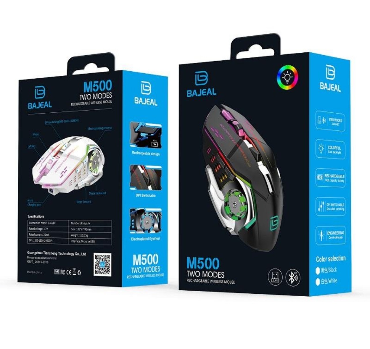 BAJEAL M500 Rechargeable Wireless Mouse
