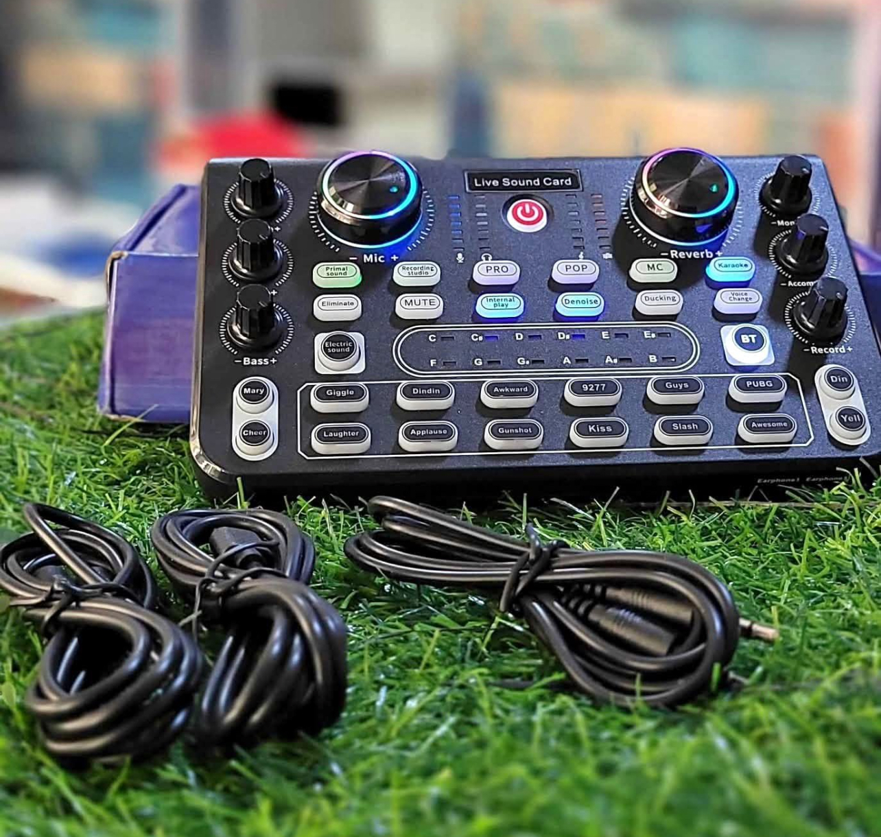 Live Sound Card Mixer