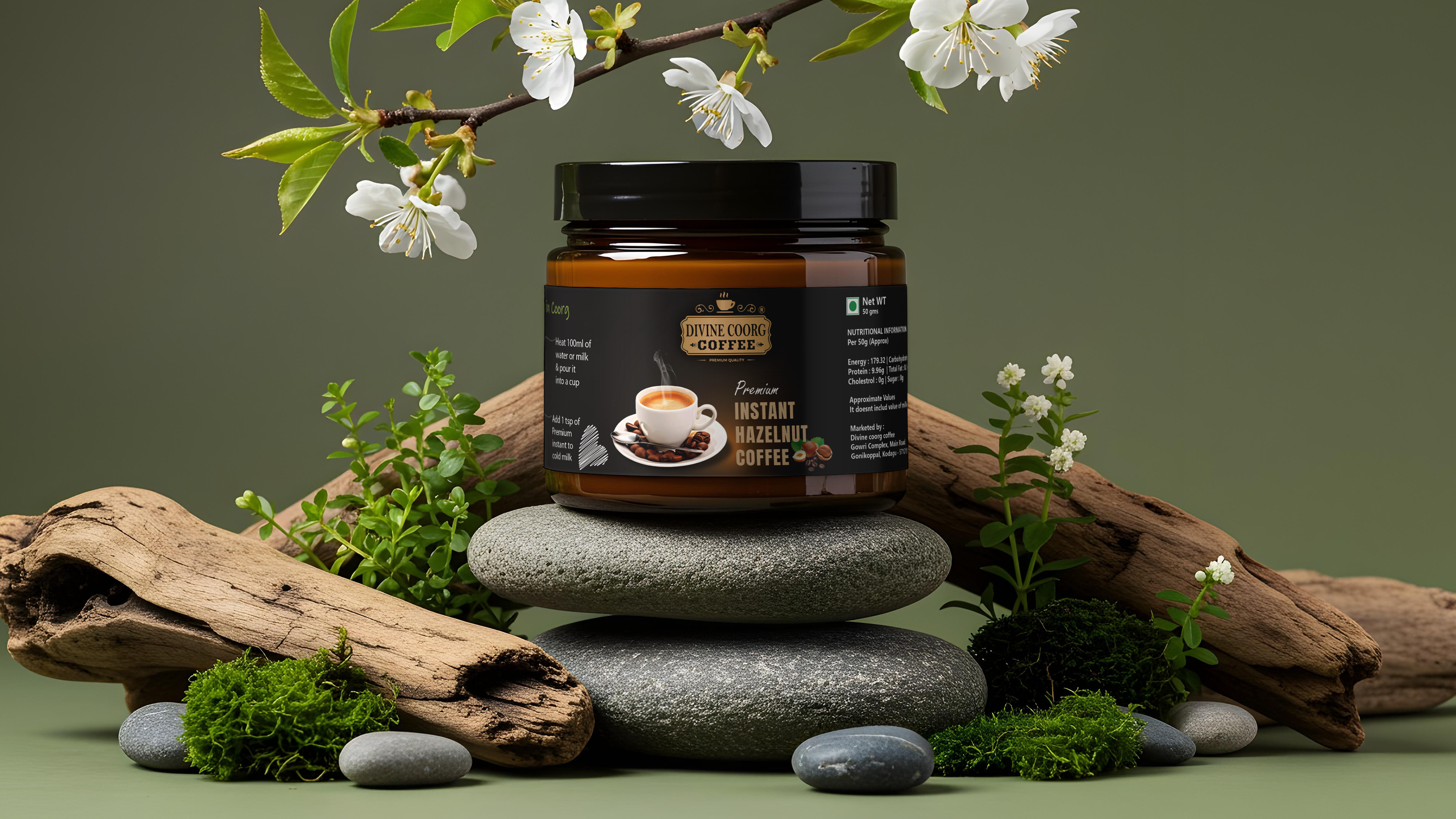 Instant Coffee, Hazelnut Flavour