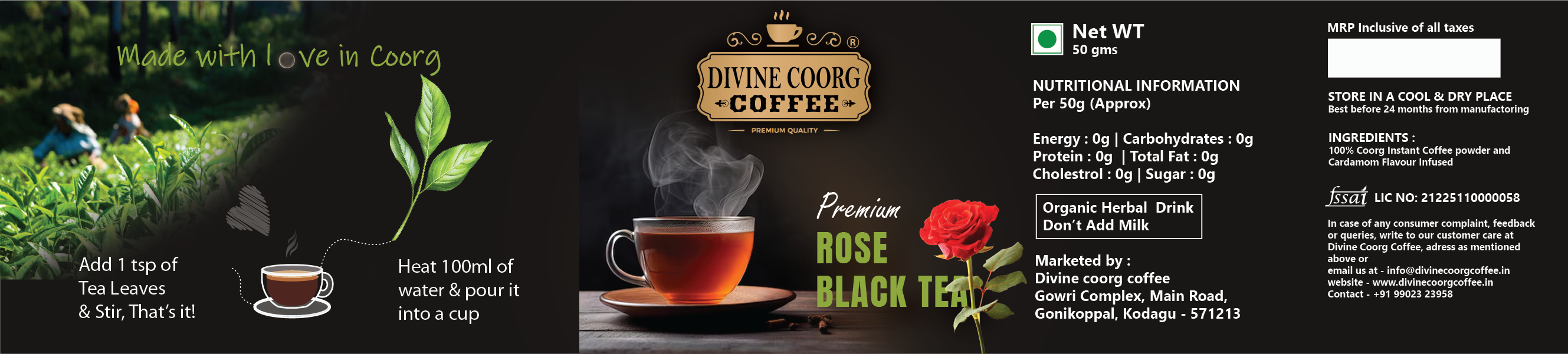 Rose Black Tea 