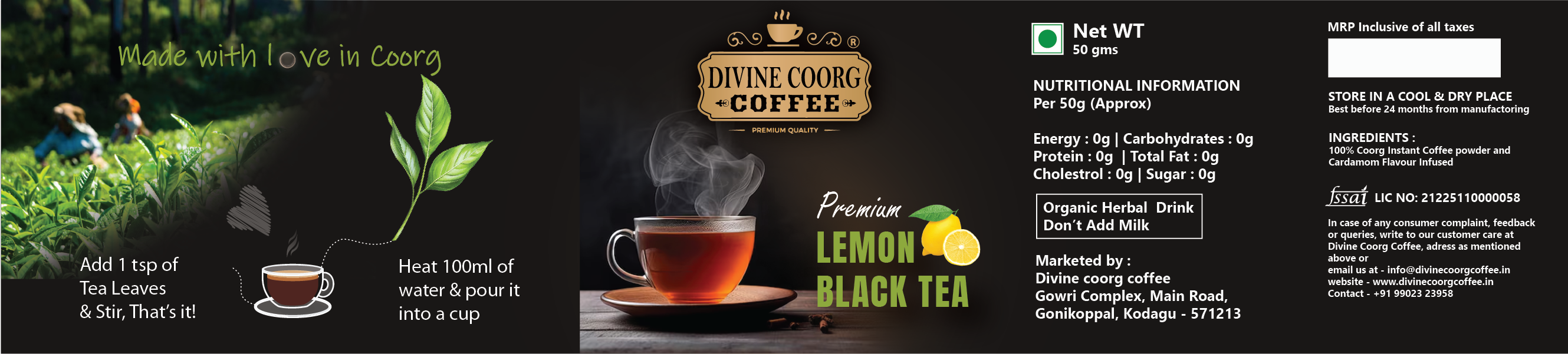 Lemon Black Tea