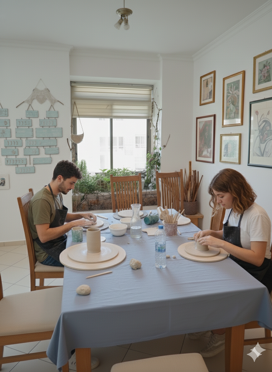 סדנה קרמיקה - משתתף/ת אחד/ת