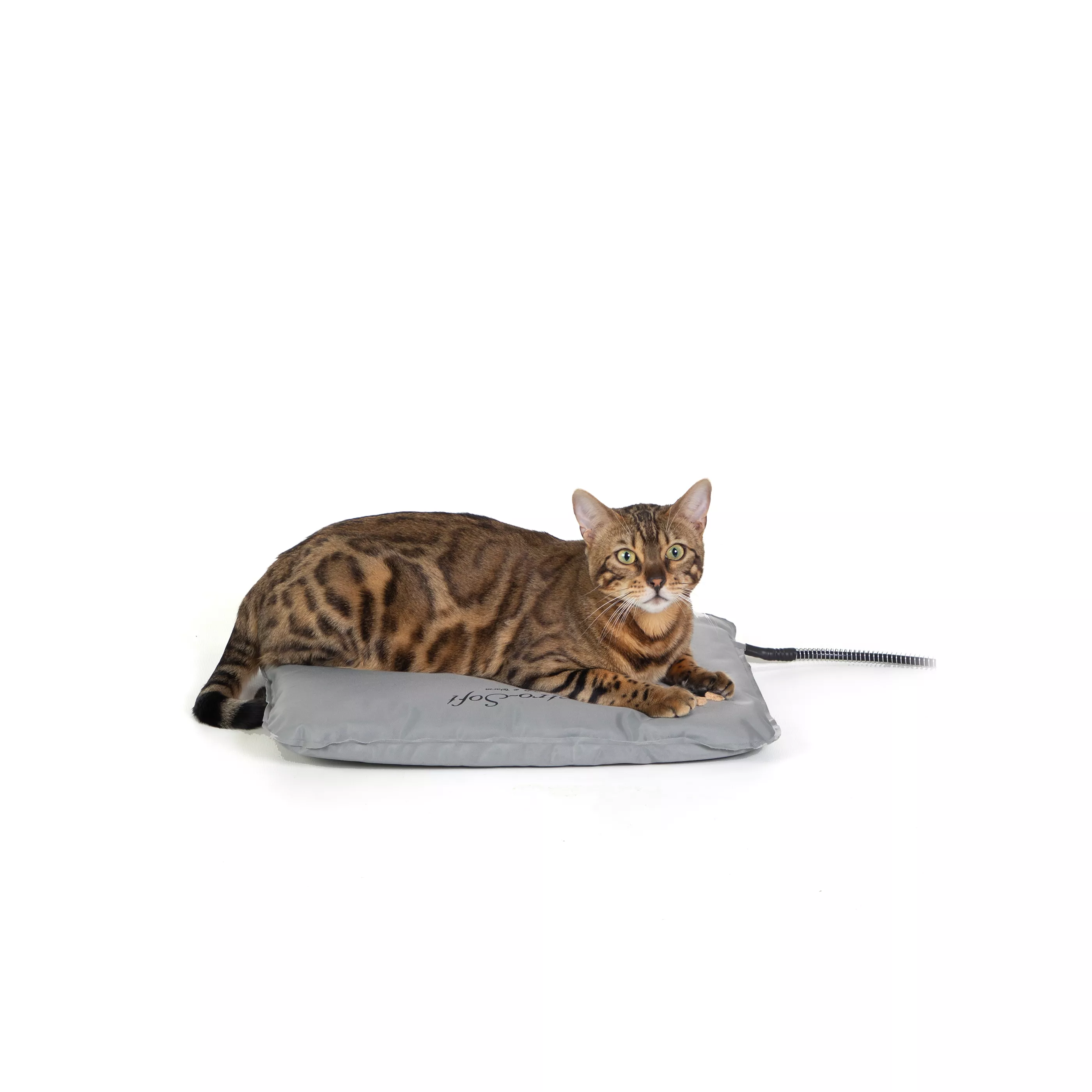 Lectro-Soft Outdoor Heated Dog & Cat Bed Gray