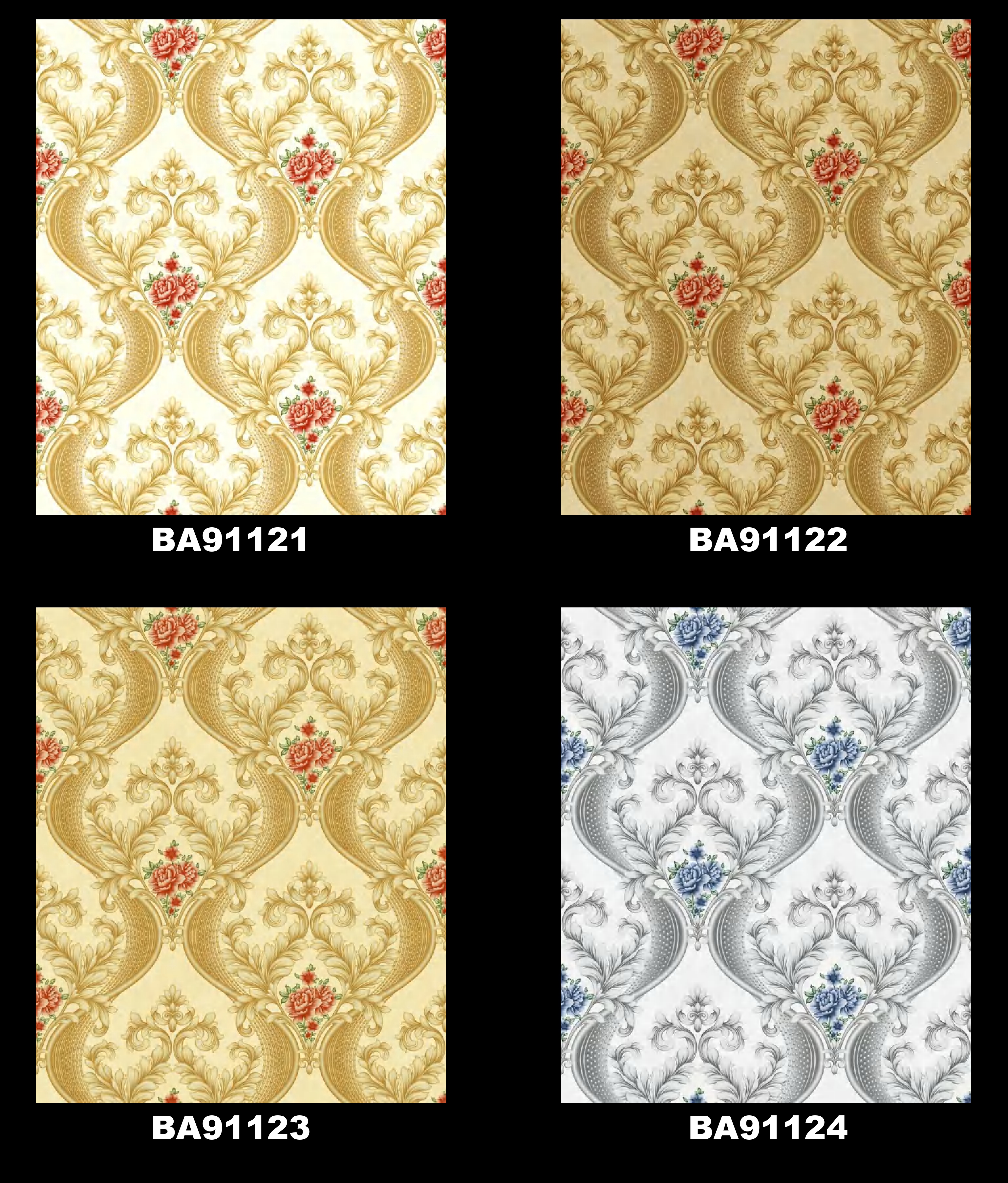 Luxury Damask Wallpaper Collection