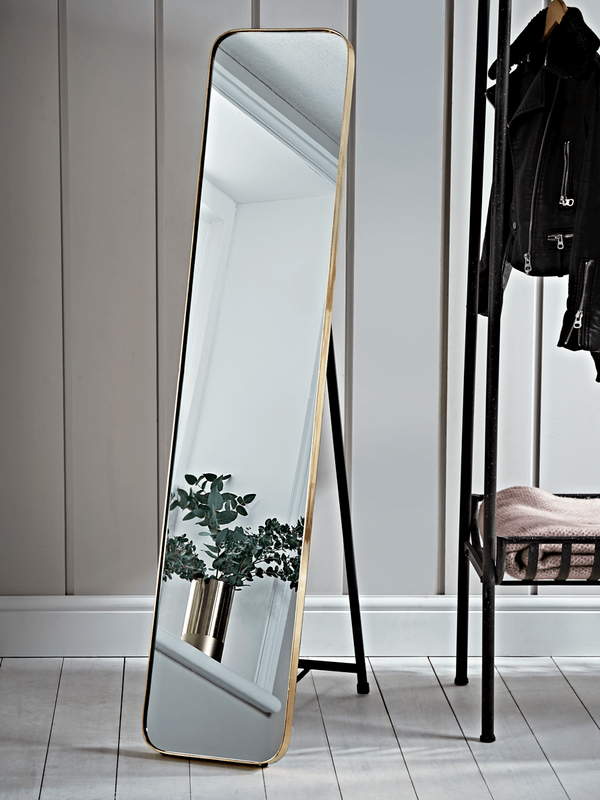 BRASS FULL LENGTH MIRROR