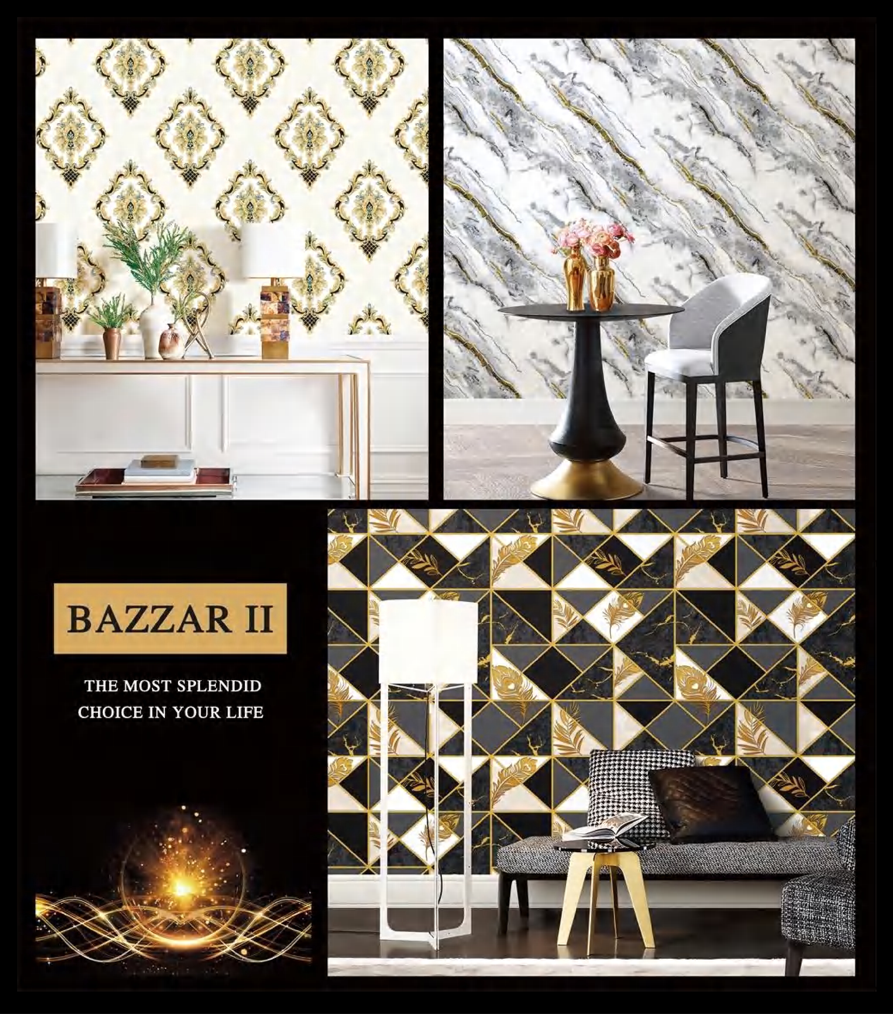 Bazzar II Luxury Wallpaper Collection