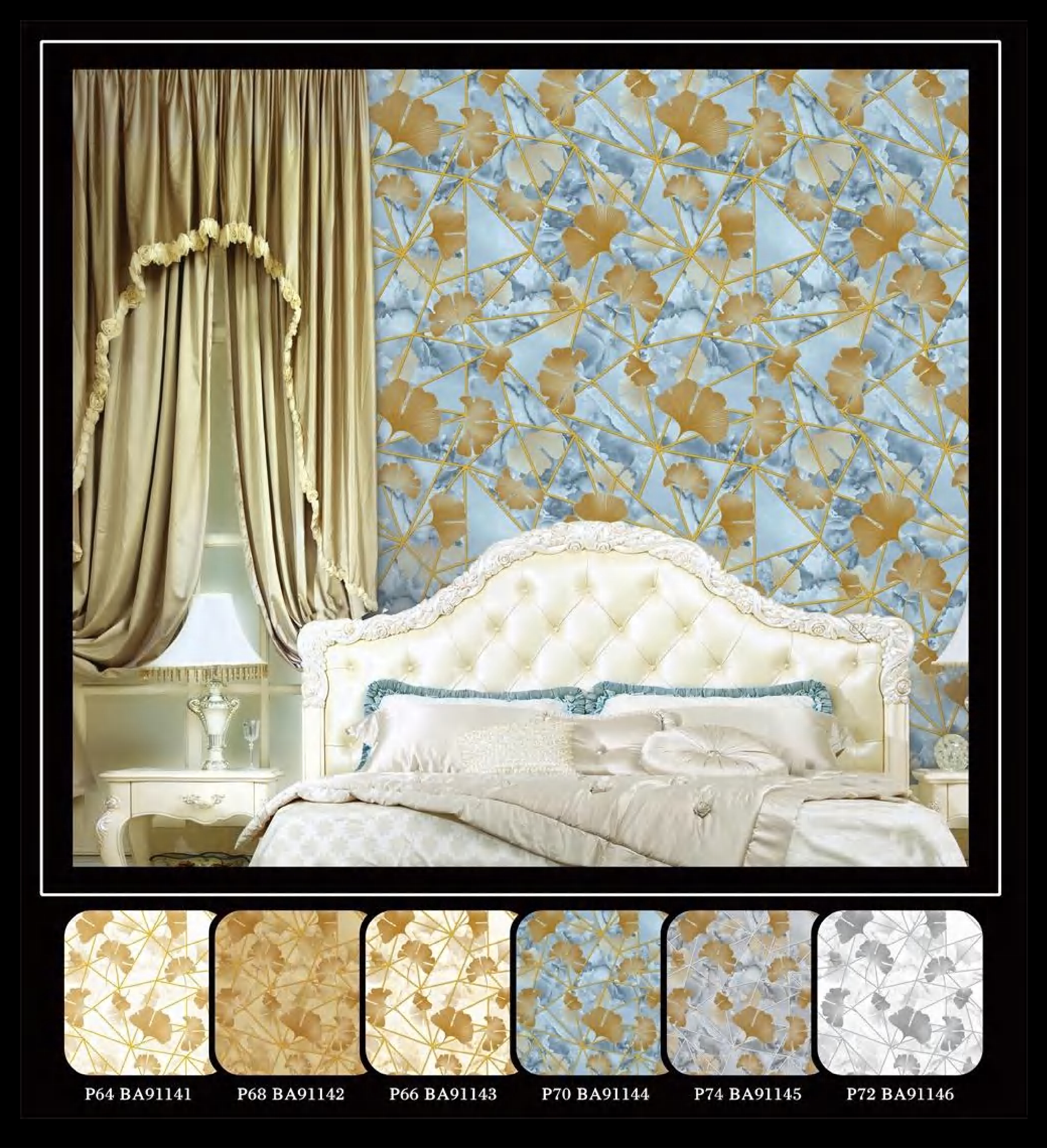 Luxury Floral Pattern Wallpaper