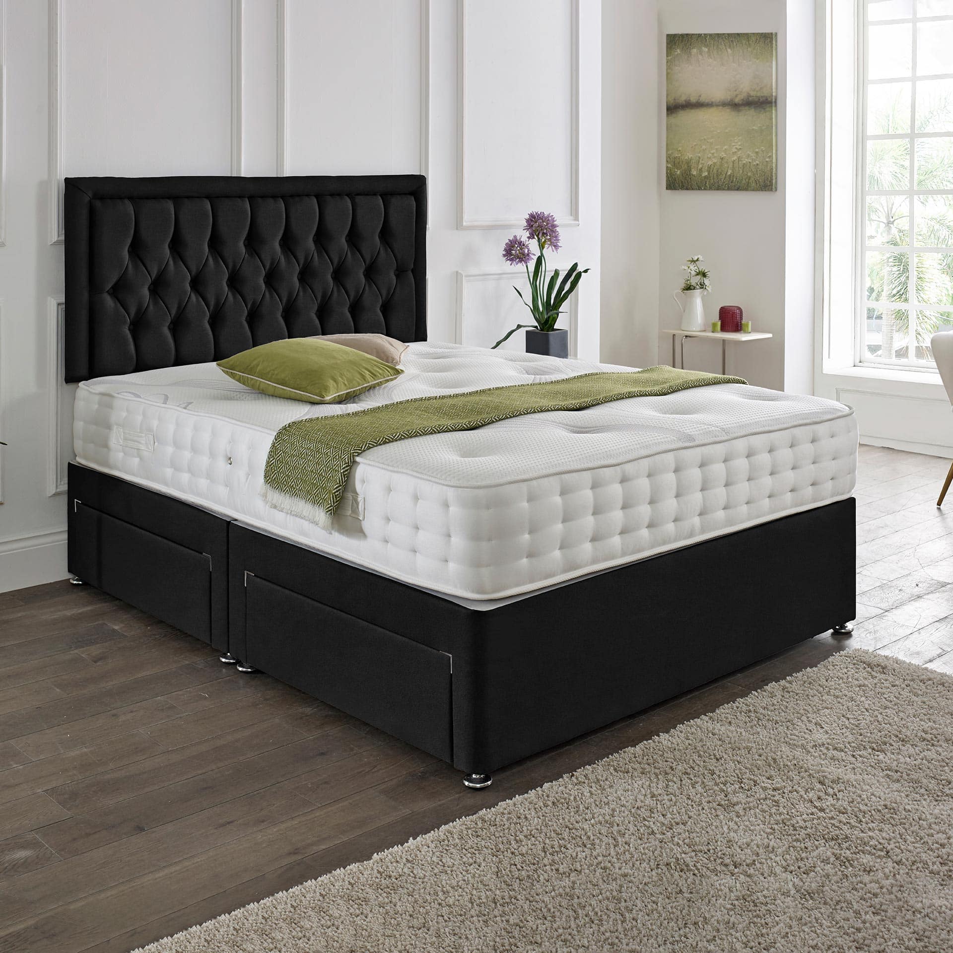 CHESTERFIELD STORAGE BED
