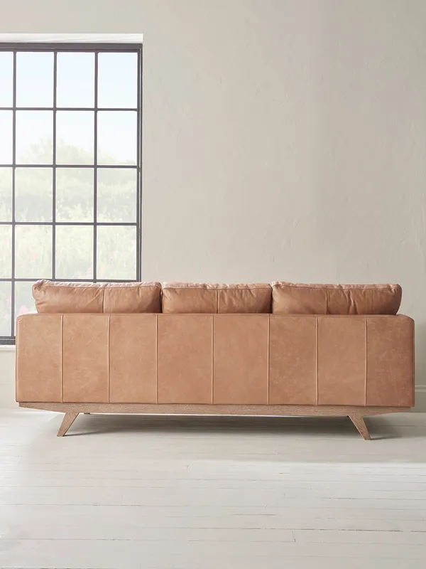 TROYES LEATHER SOFA