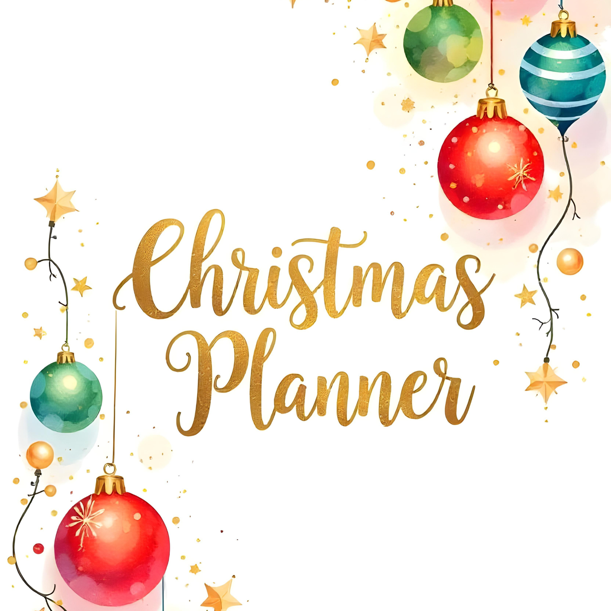 2025 Christmas Planner