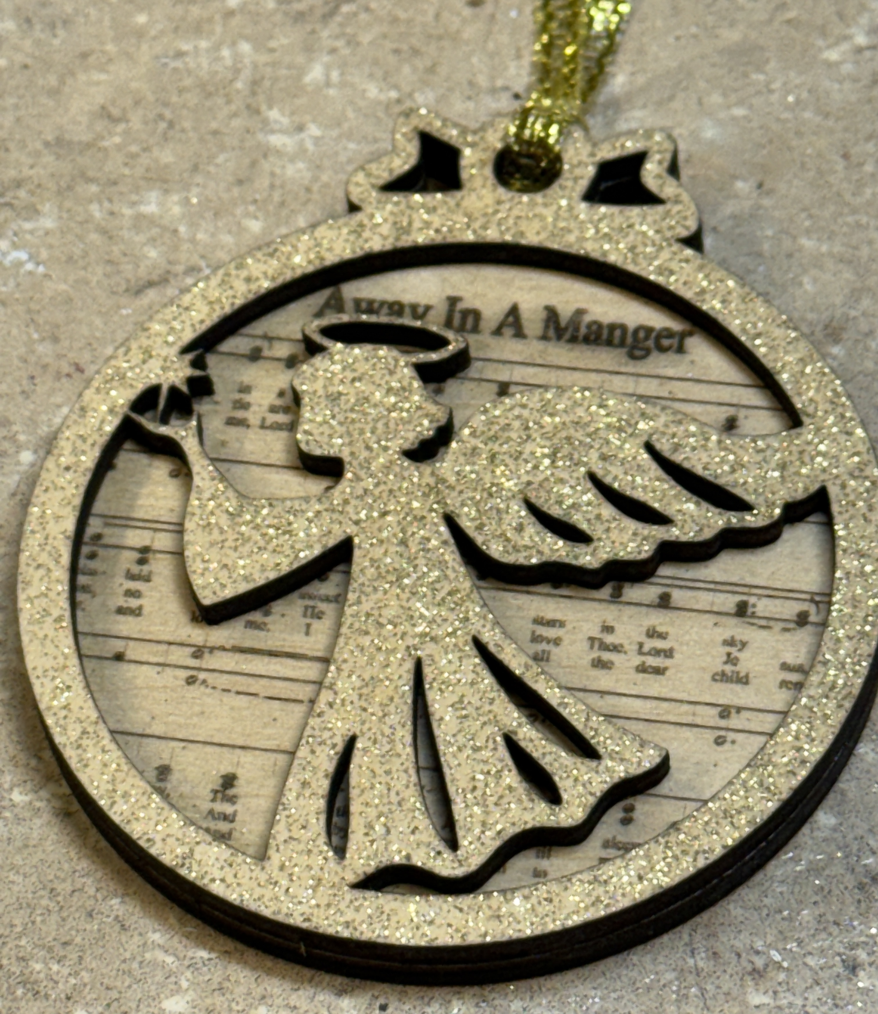 Handmade Christmas Nativity Ornaments