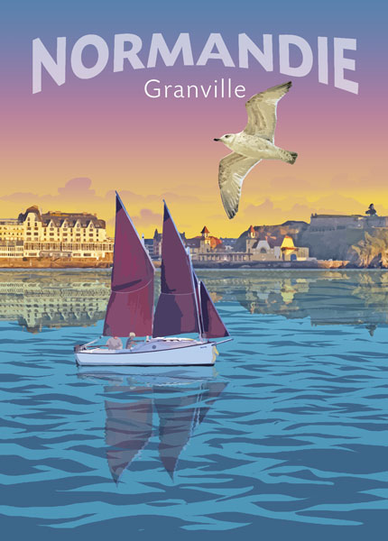Carte postale de Granville