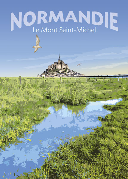 Carte postale Mont Saint-Michel