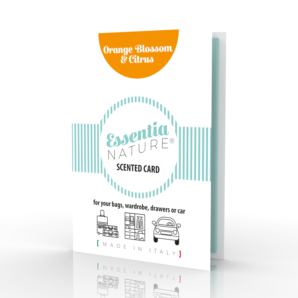 Essentia Nature Scented Card (Duften Sitrus og Appelsinblomst)