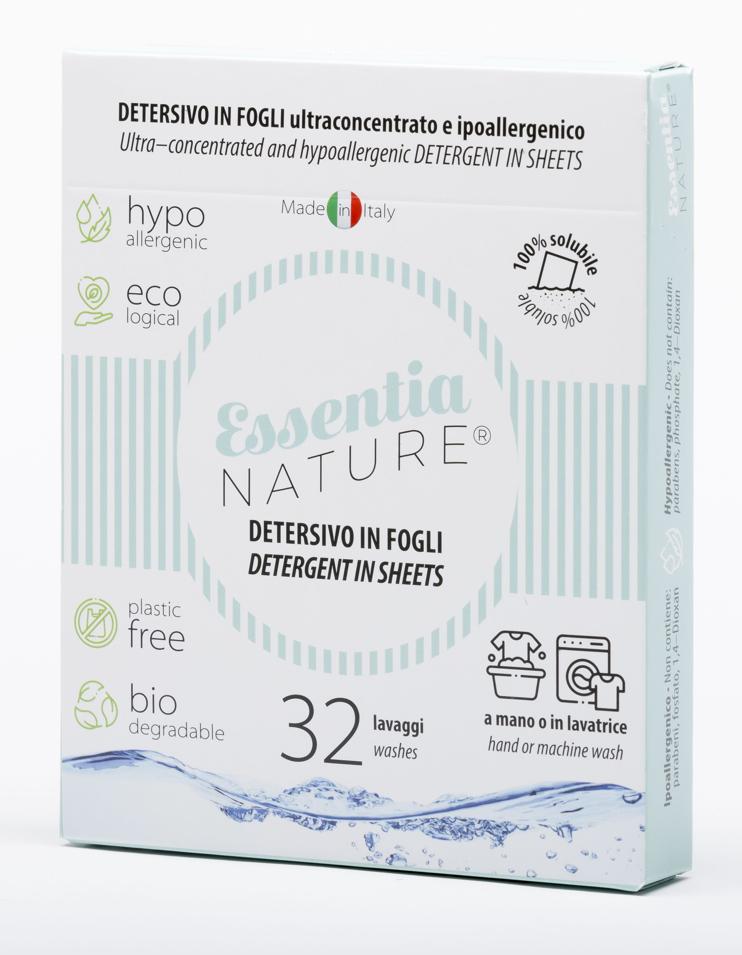 Essentia Nature vaskemiddel i laken