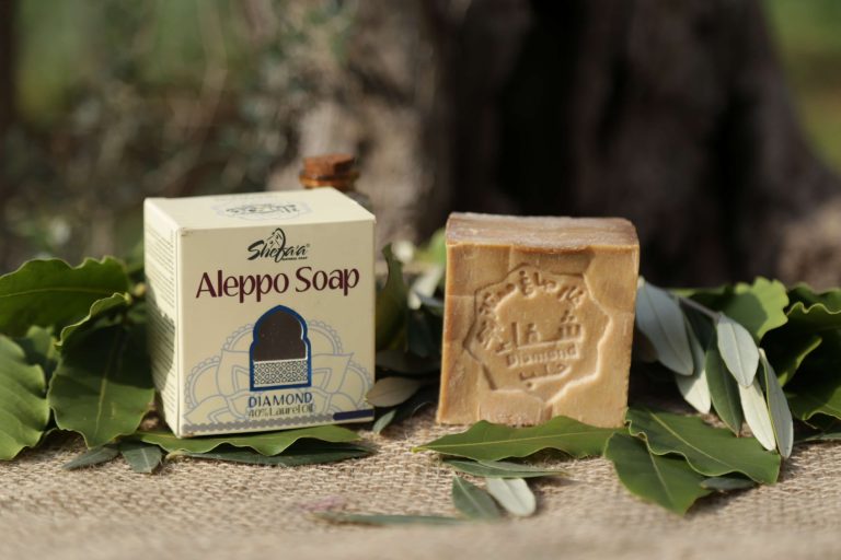Diamant Aleppo-såpe (40 % edellaurbærolje)