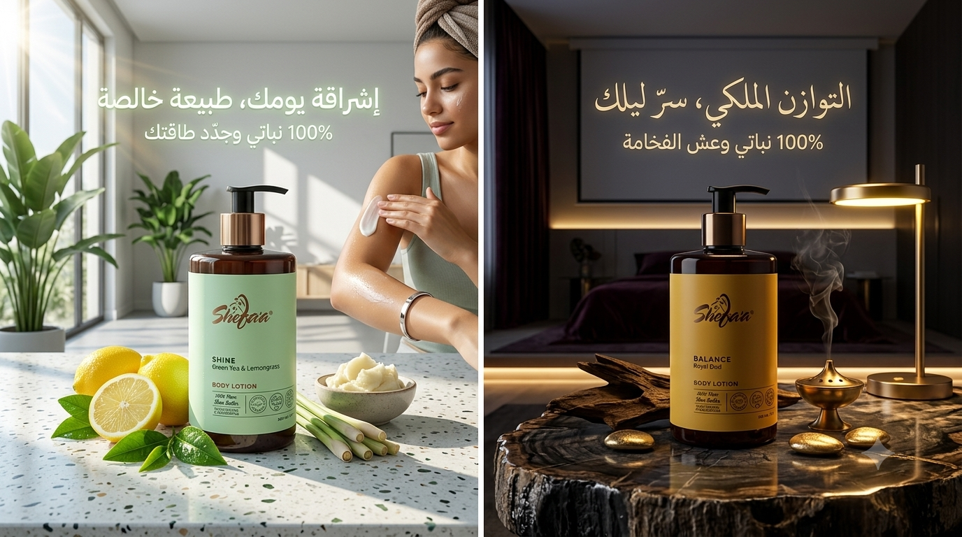 Grønn te og Sitrongress Bodylotion