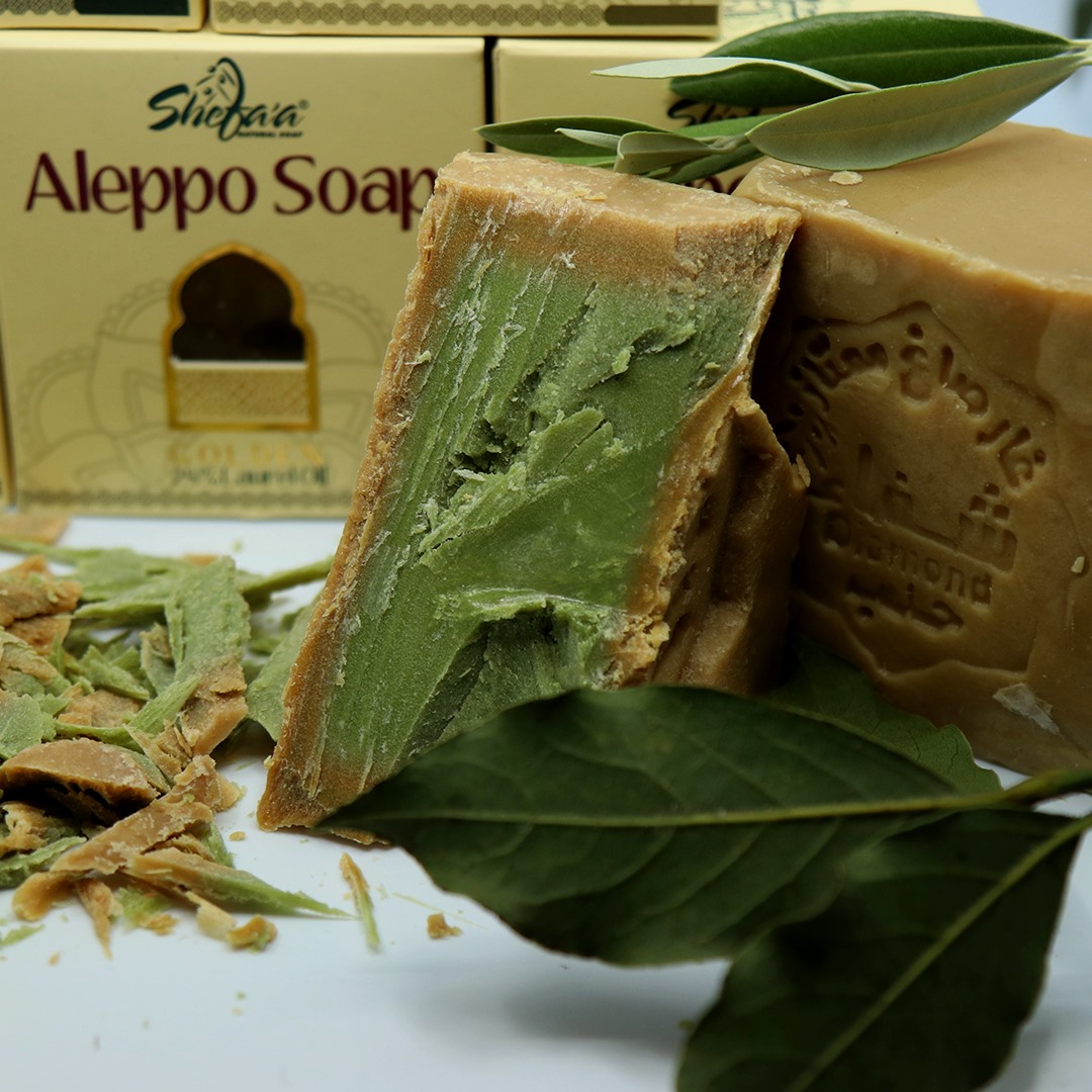 Diamant Aleppo-såpe (40 % edellaurbærolje)