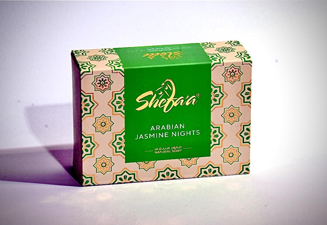 Kongelig Aleppo-såpe med hvit jasminblomstolje