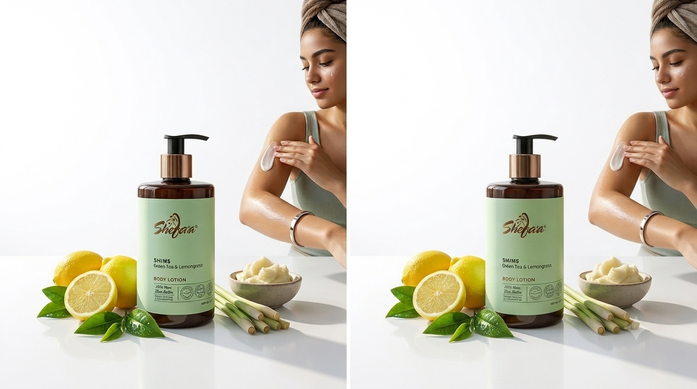 Grønn te og Sitrongress Bodylotion