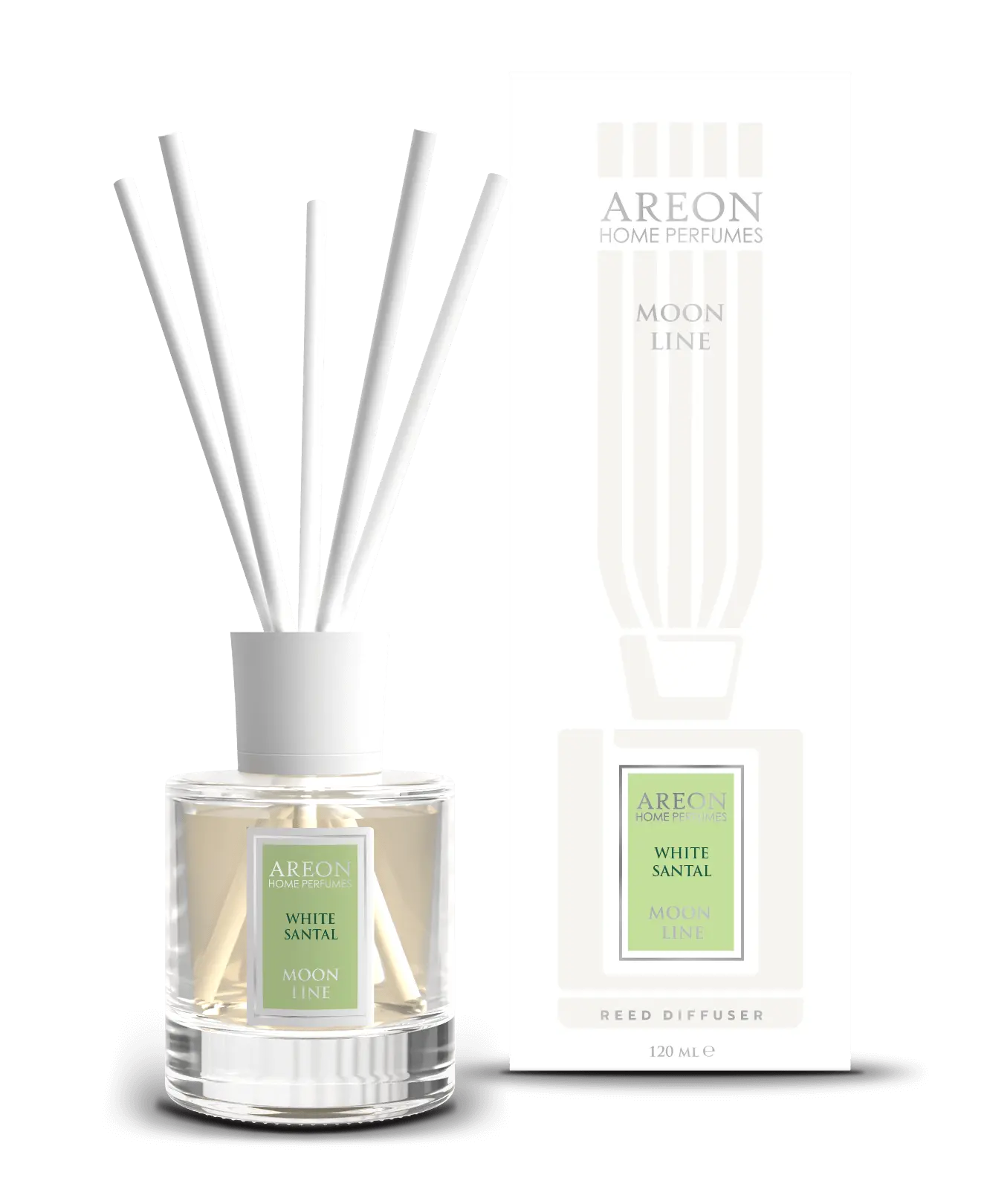 Areon hvit santal rørdiffuser