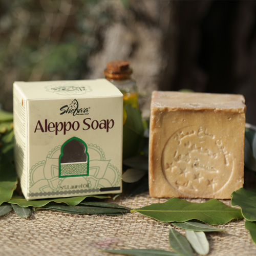 Tradisjonell Alepposåpe (5 % edellaurbærolje)
