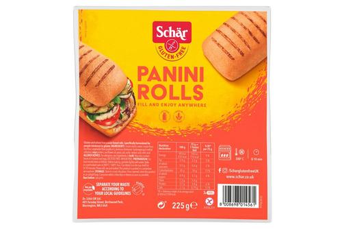 Schar Gluten Free Panini Rolls 4 x 3 x 75g