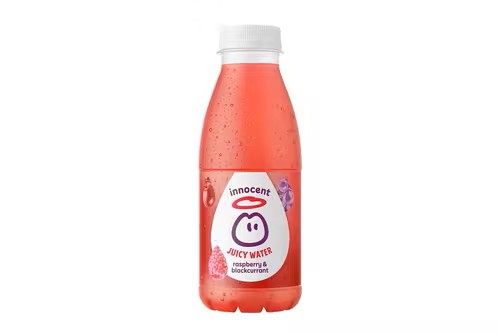 Innocent Juicy Water Raspberry & Blackcurrant 12x420ml
