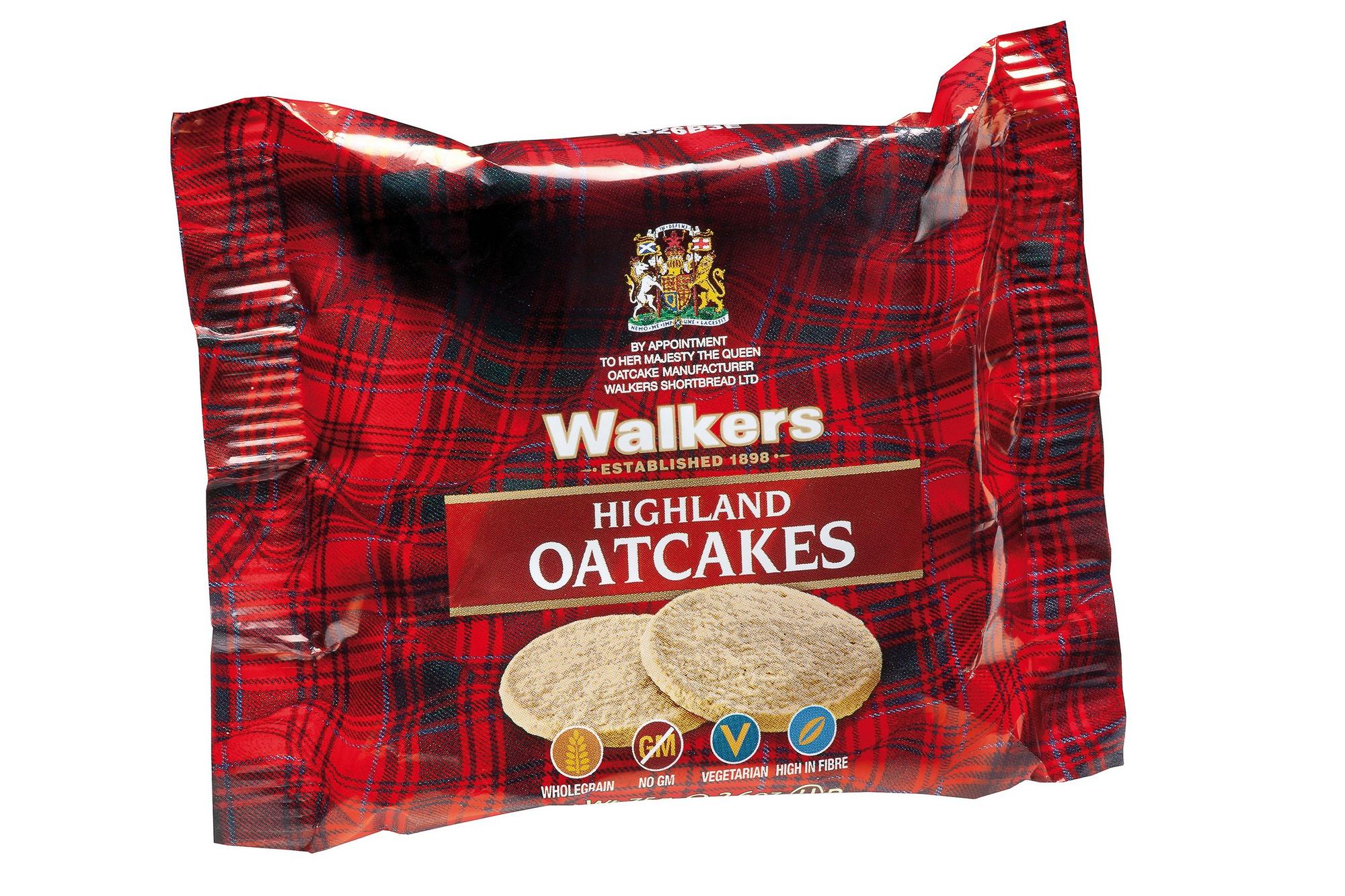 Walkers Highland Oatcakes 24x75g