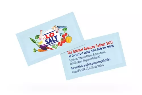 LoSalt Reduced Sodium Salt Sachets – 1000 Pack